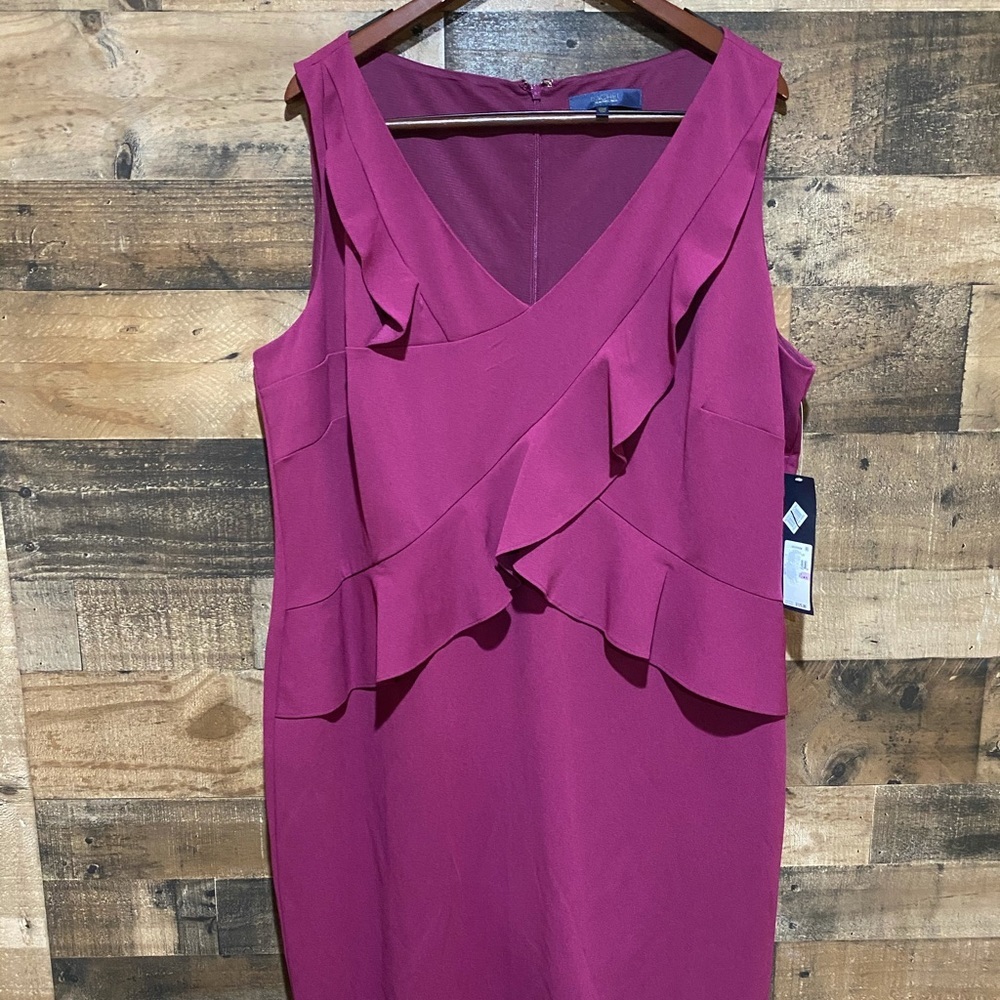 Rachel Roy NWT 22W Purple Bodycon Dress